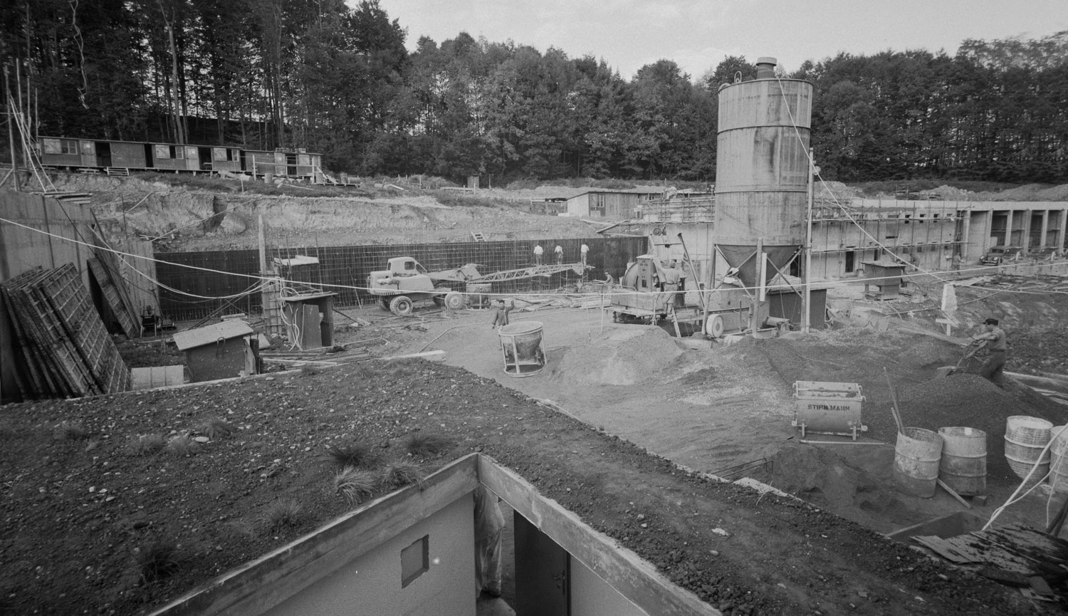 Bauarbeiten, 1959