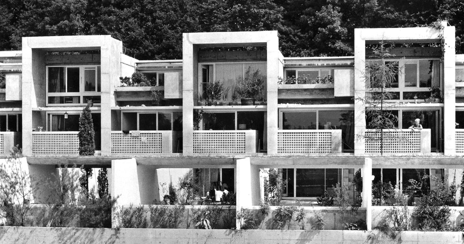 Häuserreihe 3, 1961